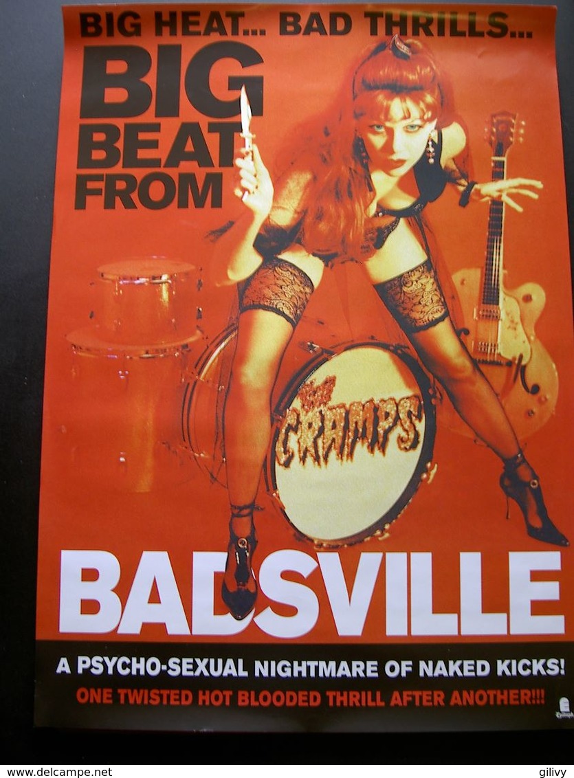 CRAMPS - Big Beat From Badsville - Affiches & Posters