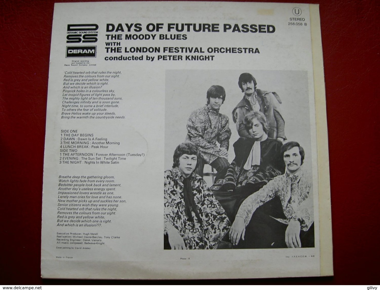 MOODY BLUES - Days Of Future Passed - Rock