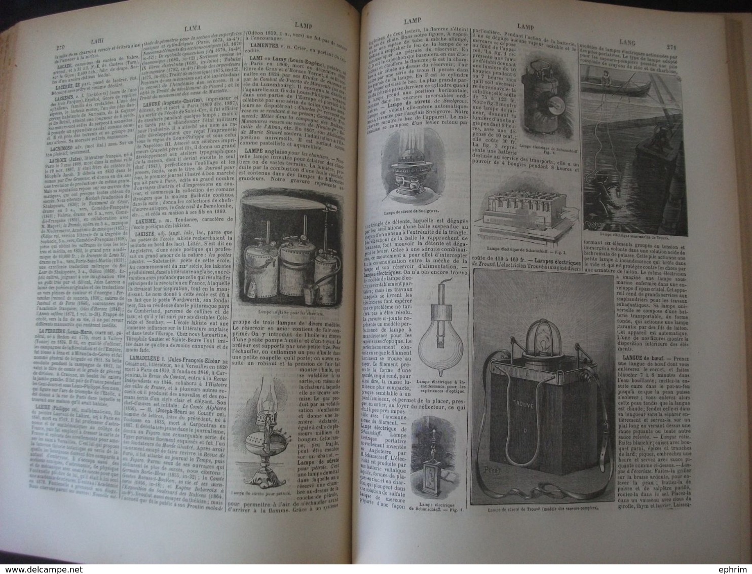 Jules Trousset Nouveau Dictionnaire Encyclopédique Complet 6 Volumes Encyclopédie Carte Géographique Département France