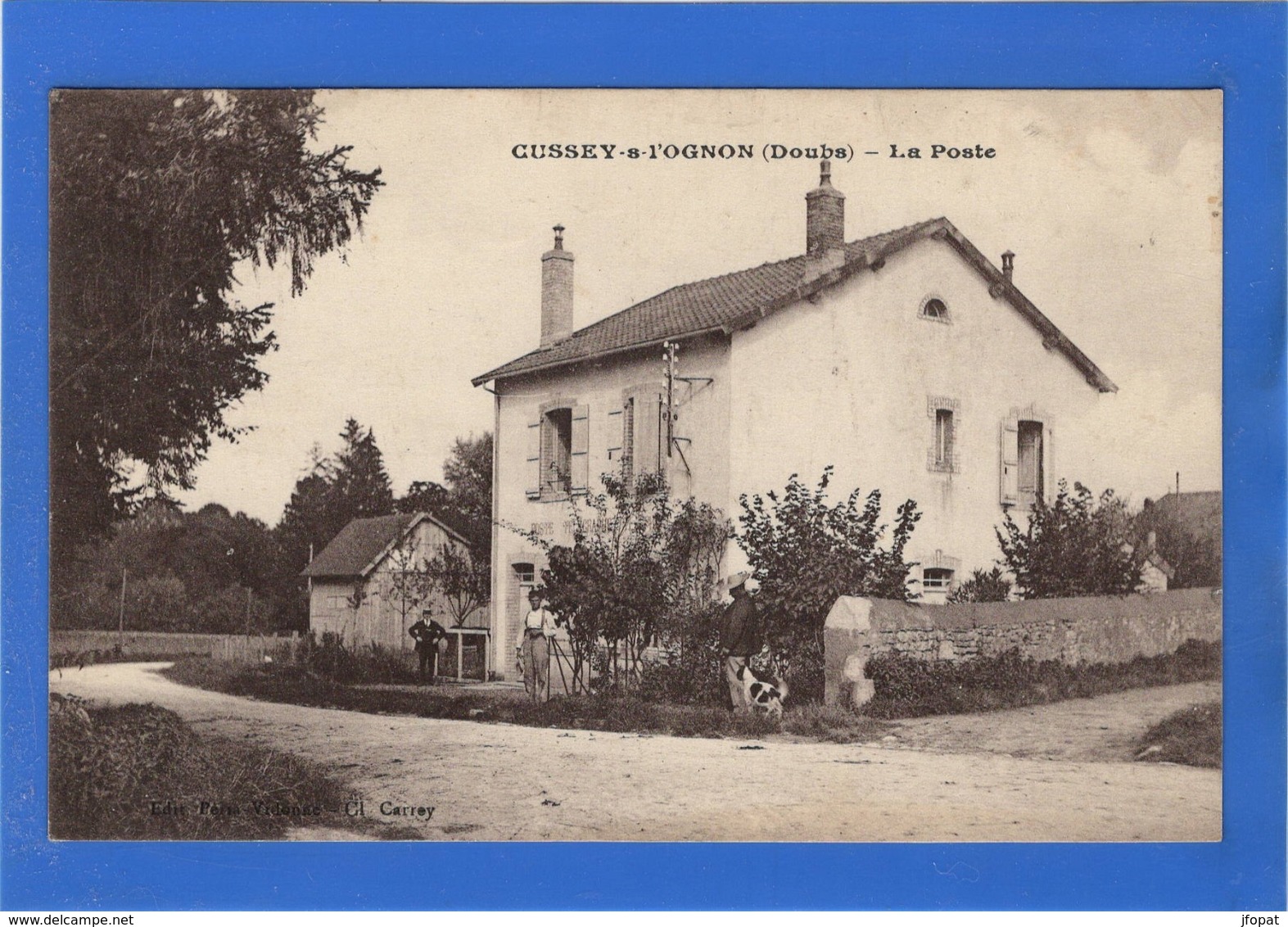 25 DOUBS - CUSSEY SUR L'OGNON La Poste (voir Description) - Montbéliard