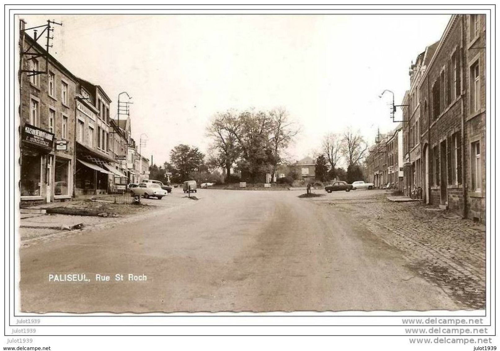 PALISEUL ..--  Rue Saint - Roch .  Vers HERSTAL ( Mr Mme PULINCKS ) . Voir Verso . - Paliseul