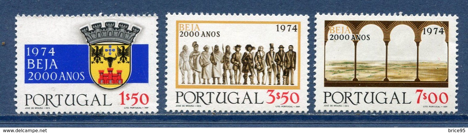 Portugal - YT N° 1240 à 1242 - Neuf Sans Charnière - 1974 - Unused Stamps