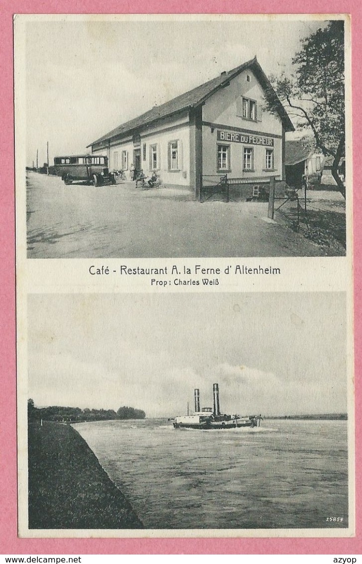 67 - STRASBOURG - NEUHOF - Café Restaurant De La Ferme D' ALTENHEIM  - Wirtschaft ALTENHEIMER HOF - Charles WEISS - Strasbourg