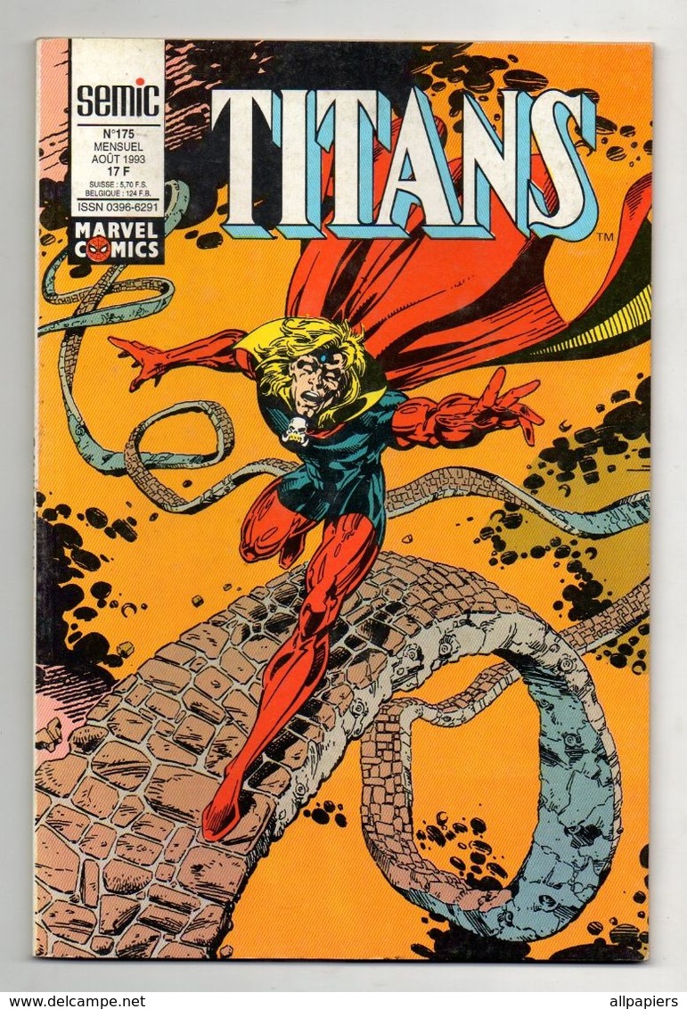 Titans N°175 Warlock - Les Vengeurs De La Côte Ouest - Excalibur De 1993 - Titans