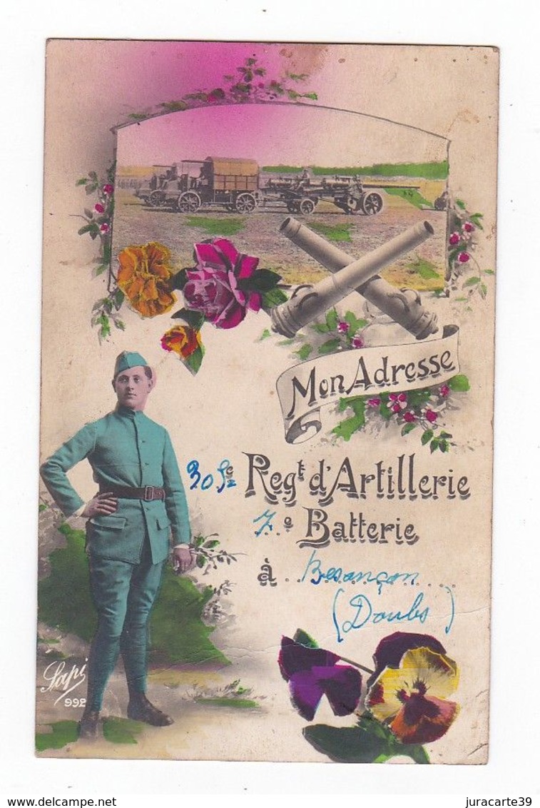 Besançon.25.Doubs.305e Régiment D'Artillerie.7e Batterie.1930 - Besancon