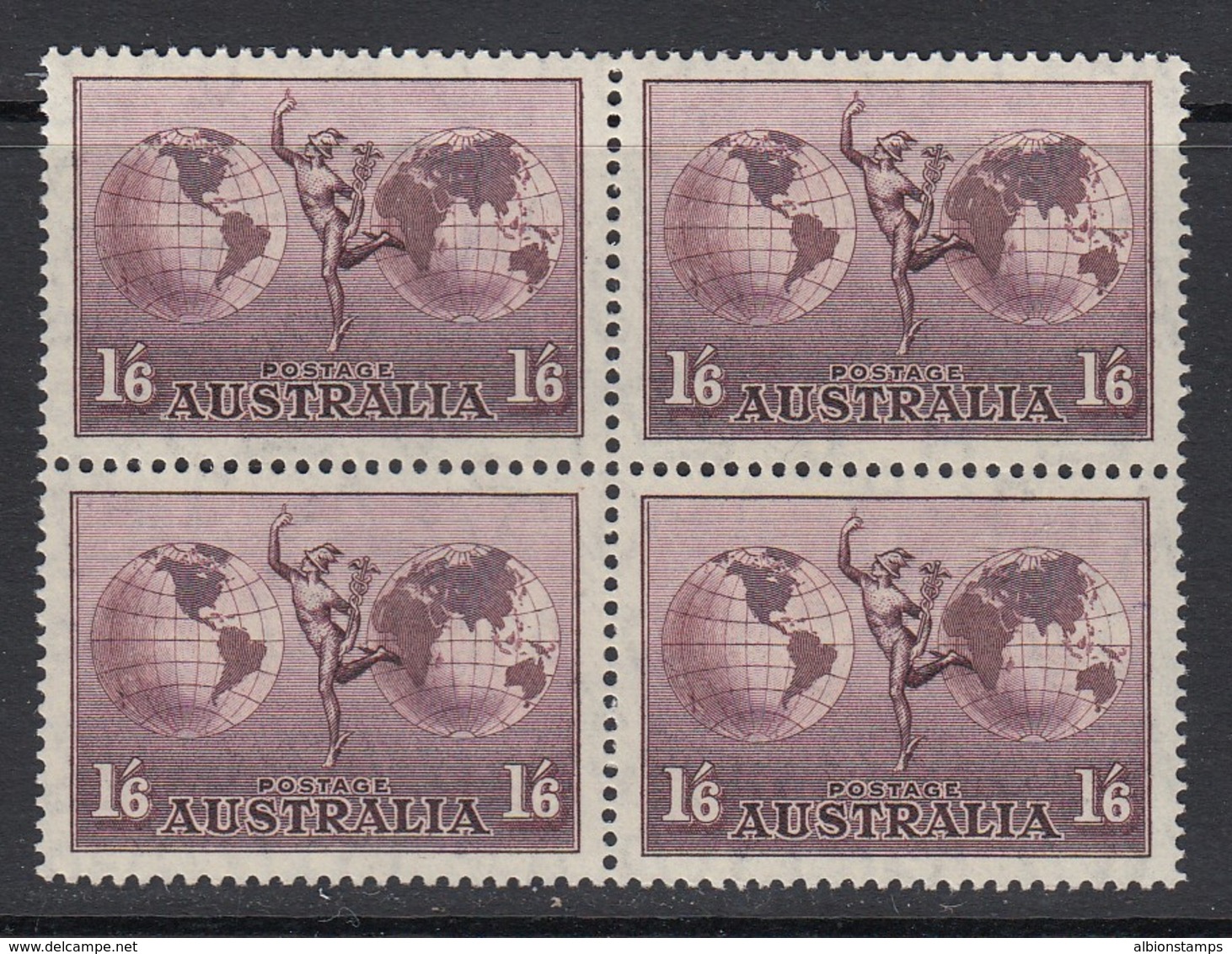 Australia, Sc C5 (SG 153ab), MNH Block Of Four - Ungebraucht