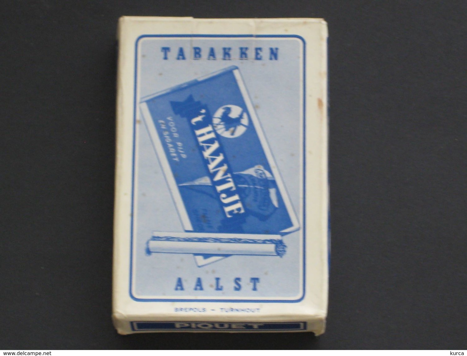 Compleet Oud Spel Kaarten 32+1joker Tabakken 't HAANTJE - AALST Tabac Tabak - 32 Carte