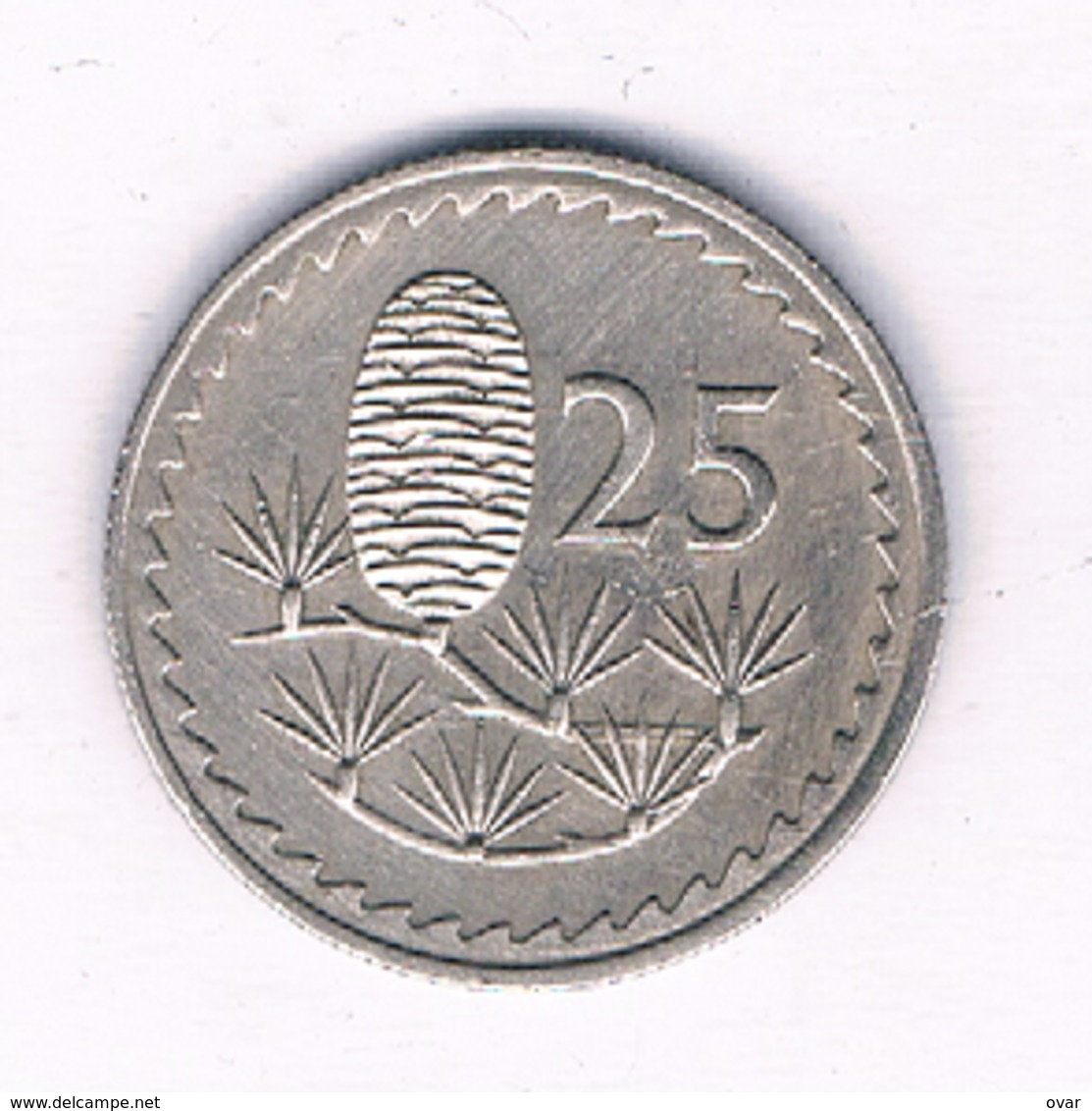 25 CENTS 1968 CYPRUS /5268/ - Zypern