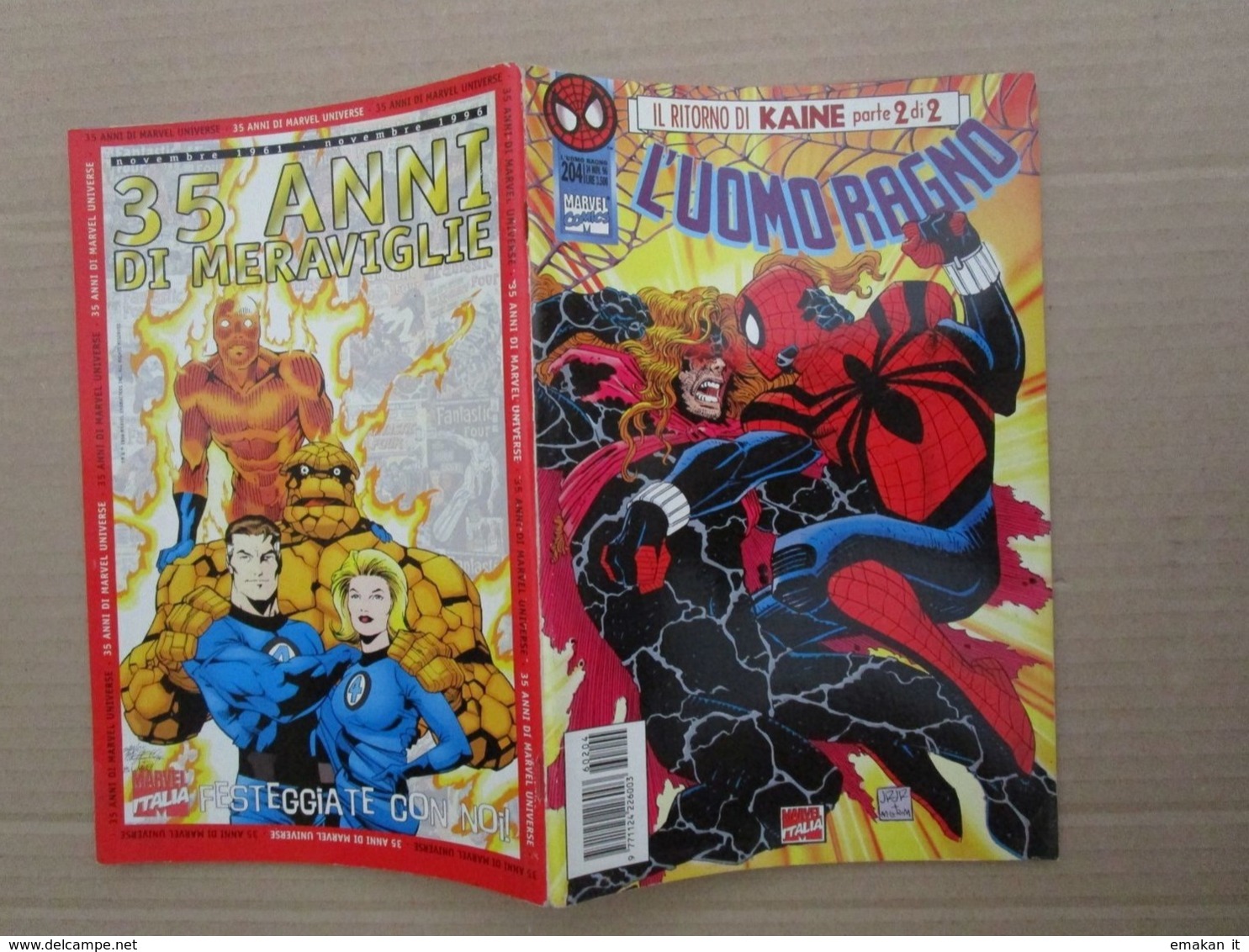 - COMICS MARVEL L'UOMO RAGNO N 204  - OTTIMO - Super Héros