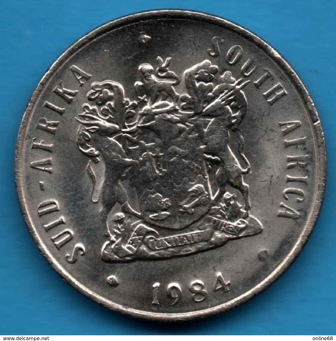 SUID-AFRIKA  SOUTH AFRICA 20 CENTS 1984 	KM# 86 - South Africa