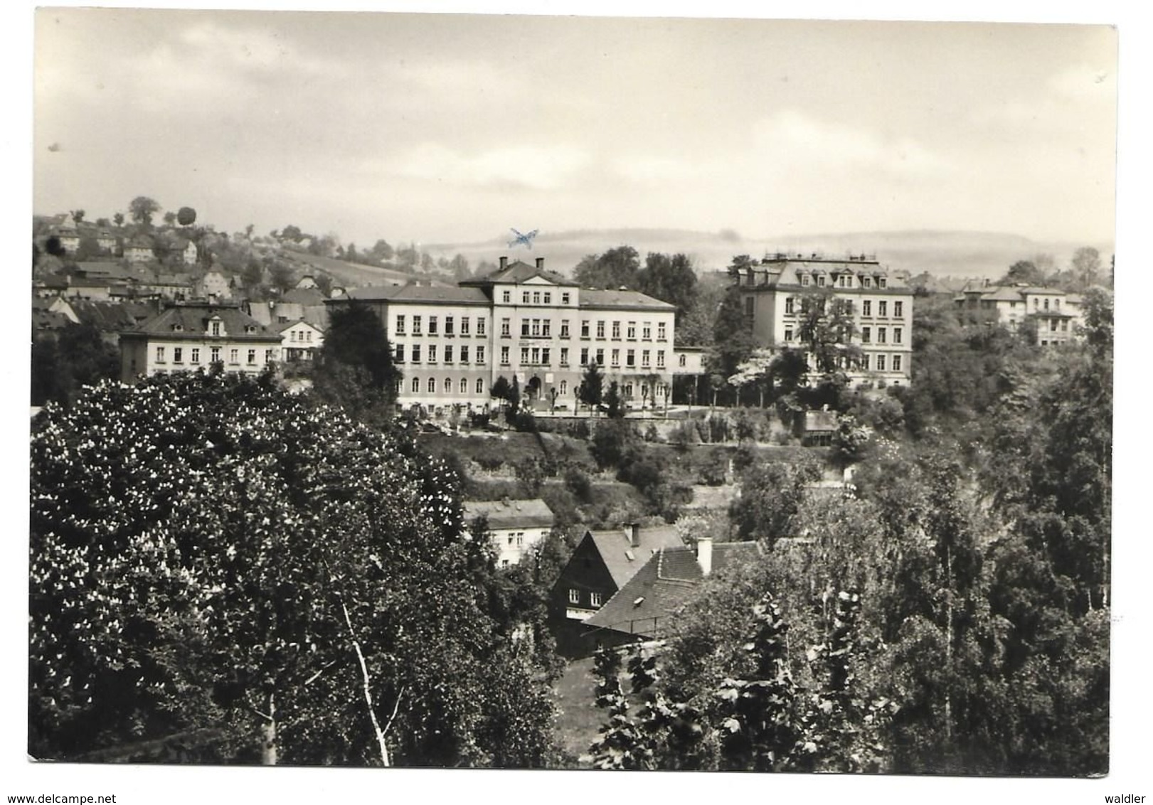 9360  ZSCHOPAU / ERZGEB.  - BLICK ZUR OBERSCHULE  1967 - Zschopau