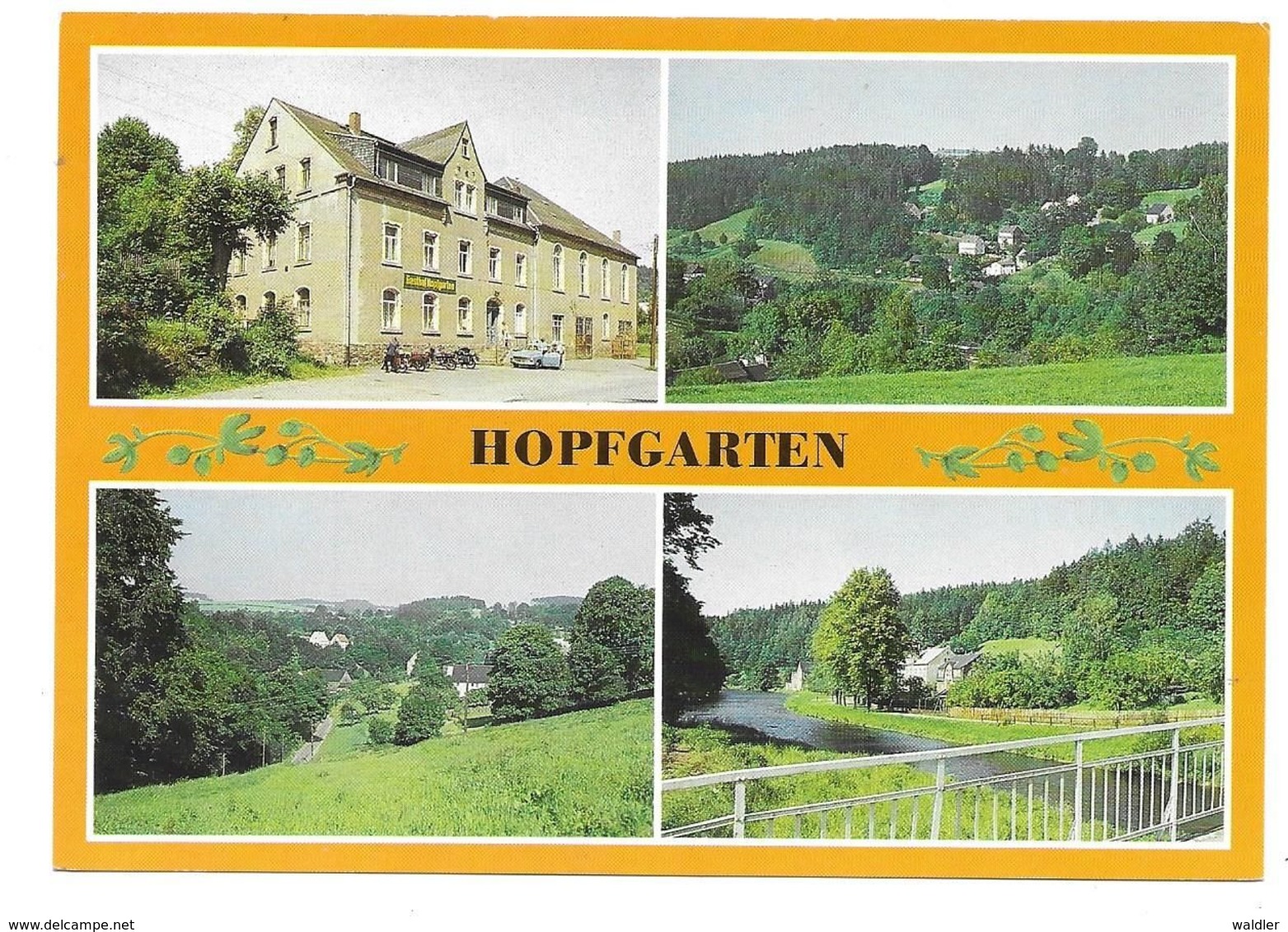 9361  HOPFGARTEN  (Kr. ZSCHOPAU)  1989 - Zschopau