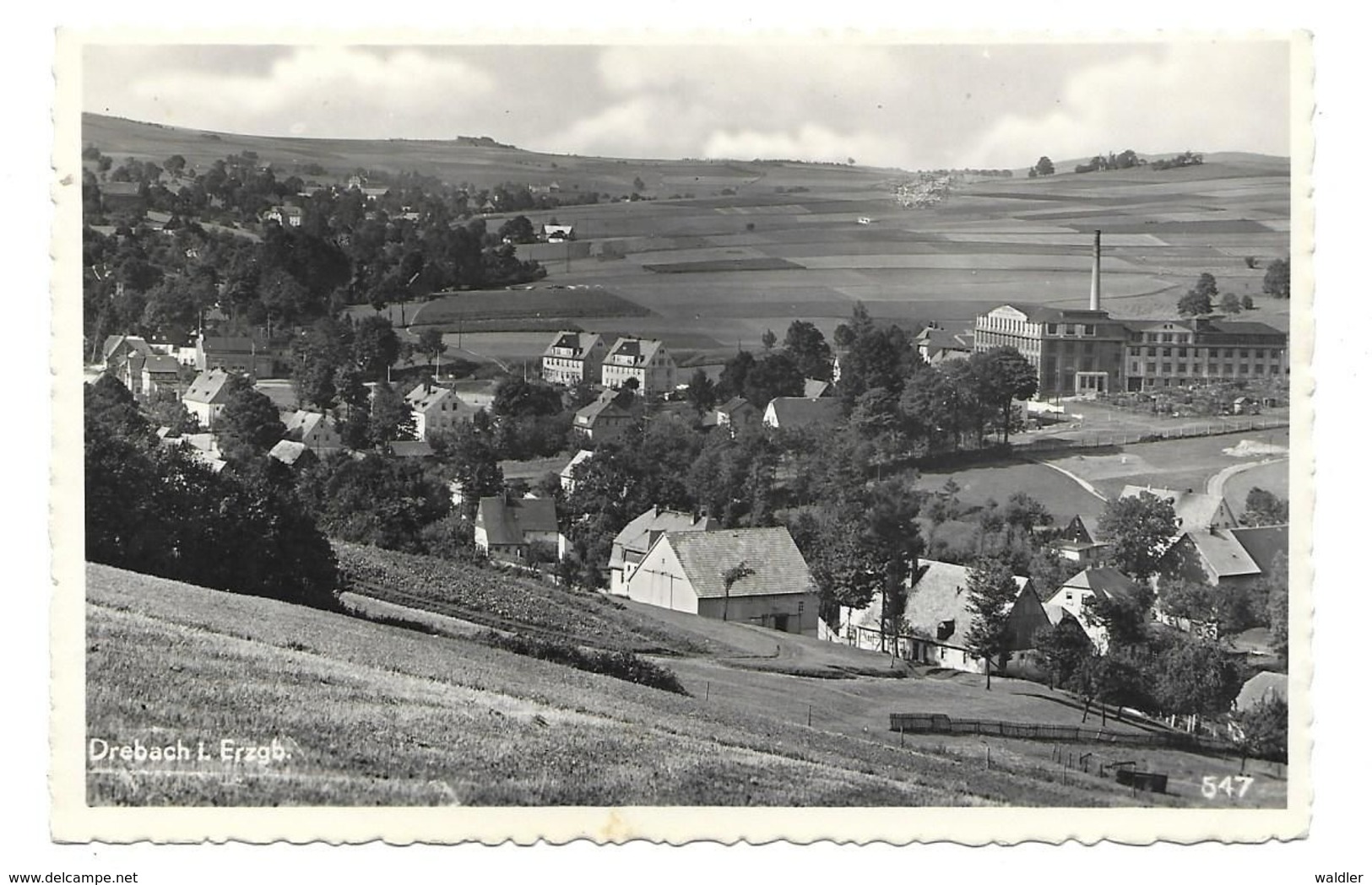 9362  DREHBACH  (Kr. ZSCHOPAU)  TOTALE - Zschopau