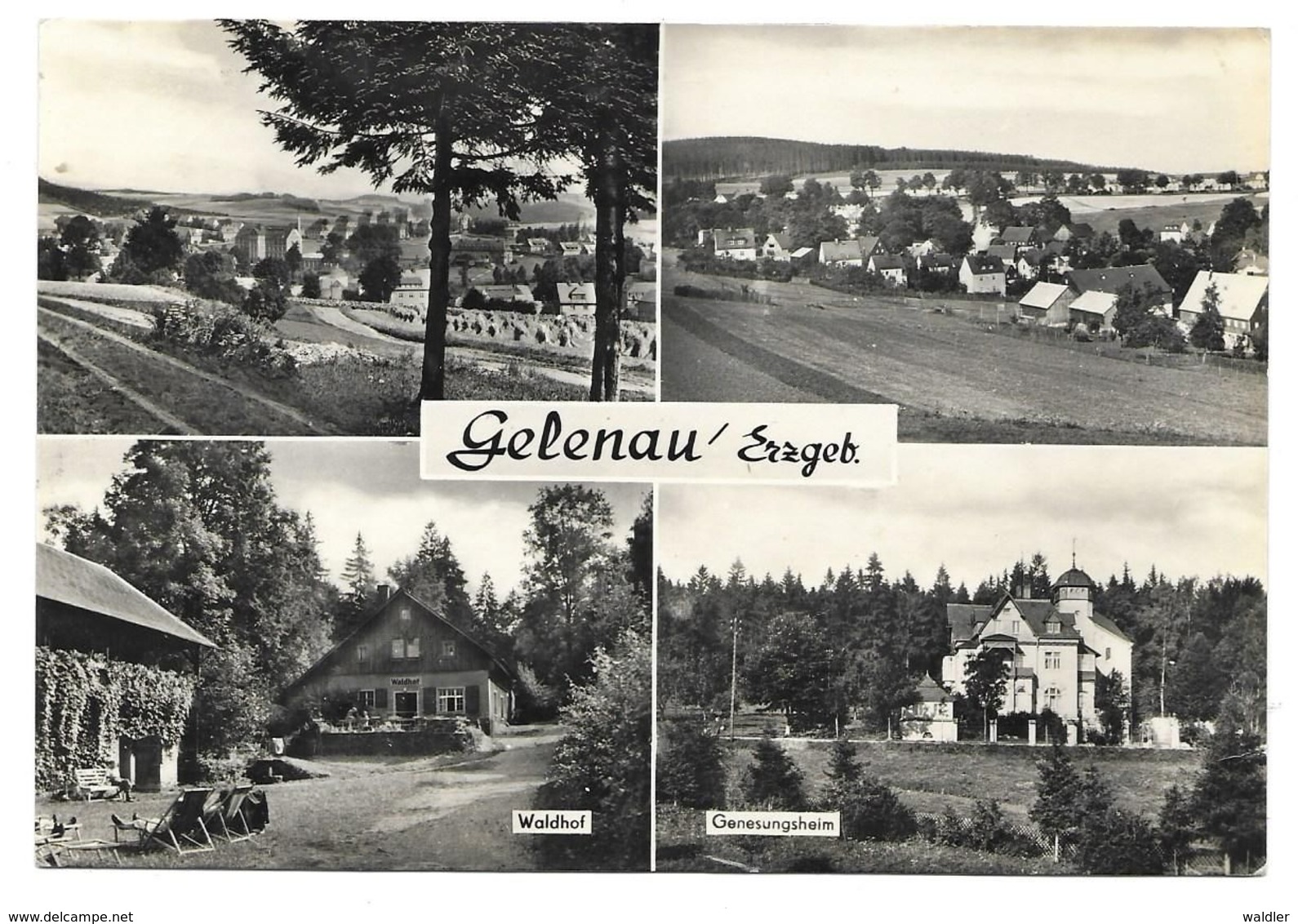 9374  GELENAU / ERZGEB.   1969 - Zschopau