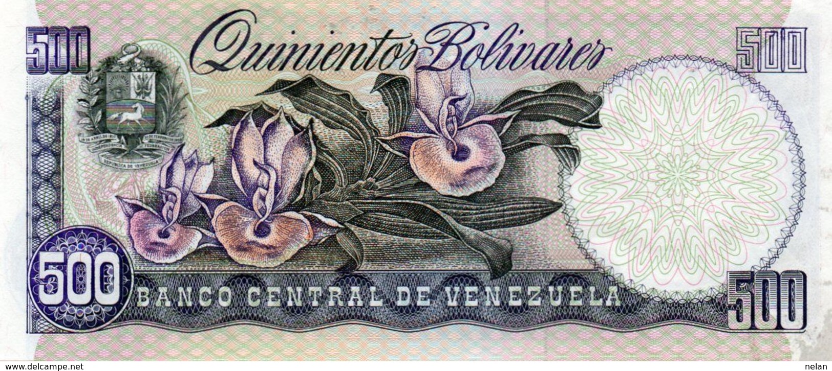 VENEZUELA 500 BOLIVARES 1998 P-67f  Unc - Venezuela