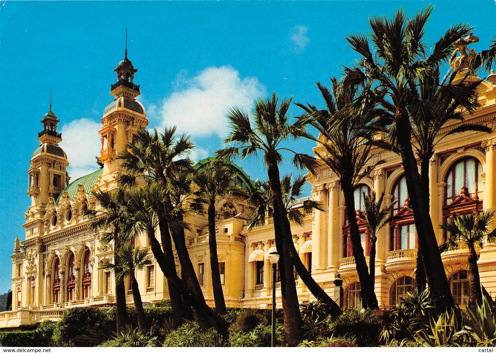 CPM - MONTE-CARLO - Le Casino - Côté Sud - Monte-Carlo