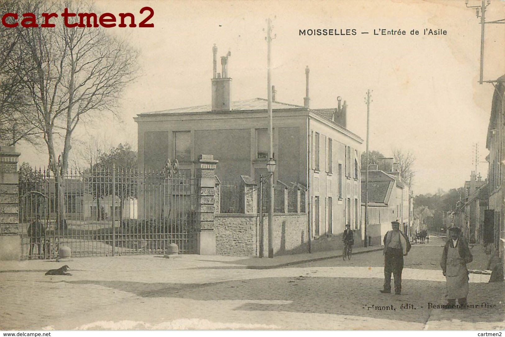 MOISSELLES ENTREE DE L'ASILE 95 - Moisselles