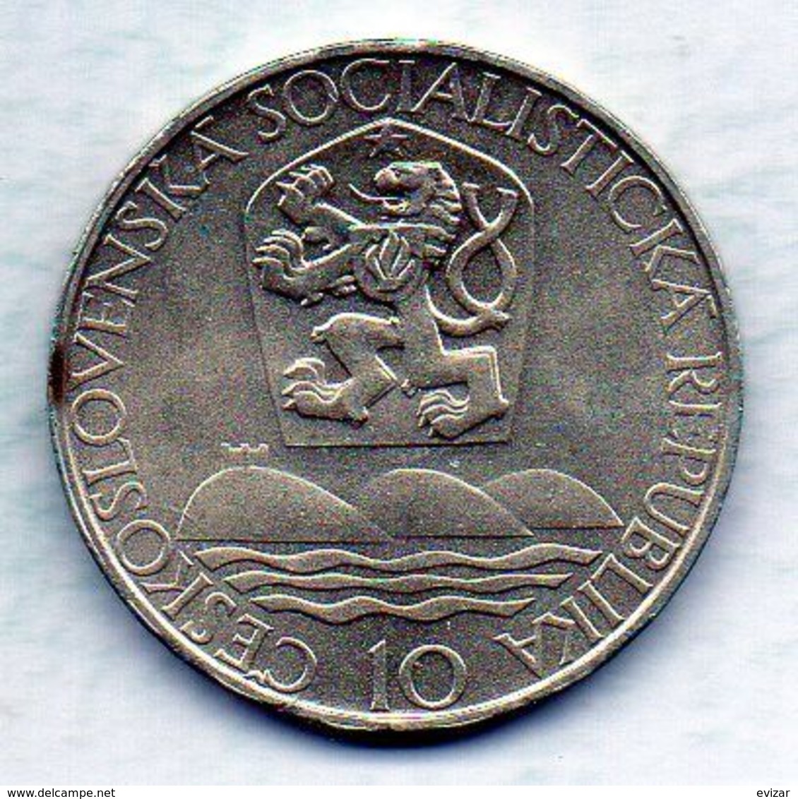 CZECHOSLOVAKIA, 10 Korun, Silver, Year 1967, KM #62 - Tschechoslowakei