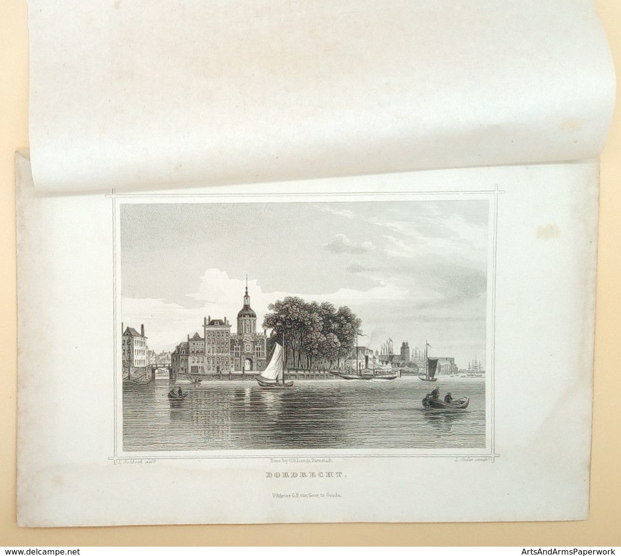 Dordrecht 1858/ Dordrecht (NL) 1858, Rohbock, Oeder - Arte