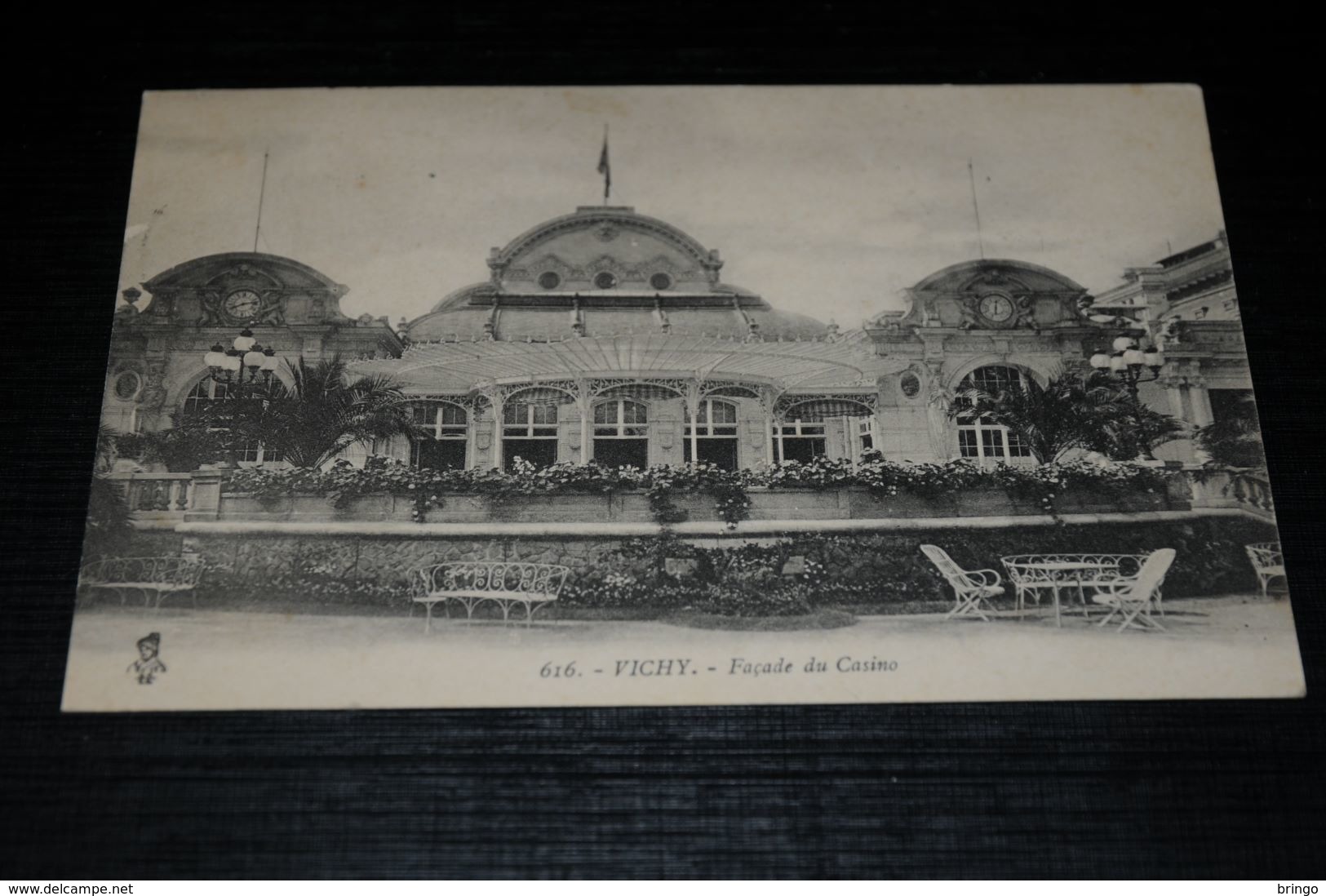 16687-                  VICHY, FACADE DE CASINO - 1914 - Vichy