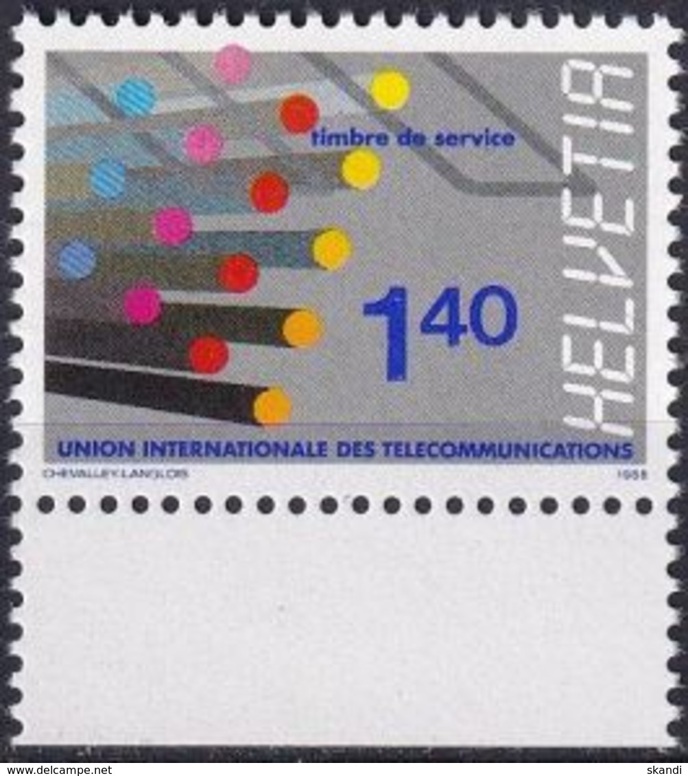 SCHWEIZ 1988 Mi-Nr. UIT 14 ** MNH - Officials