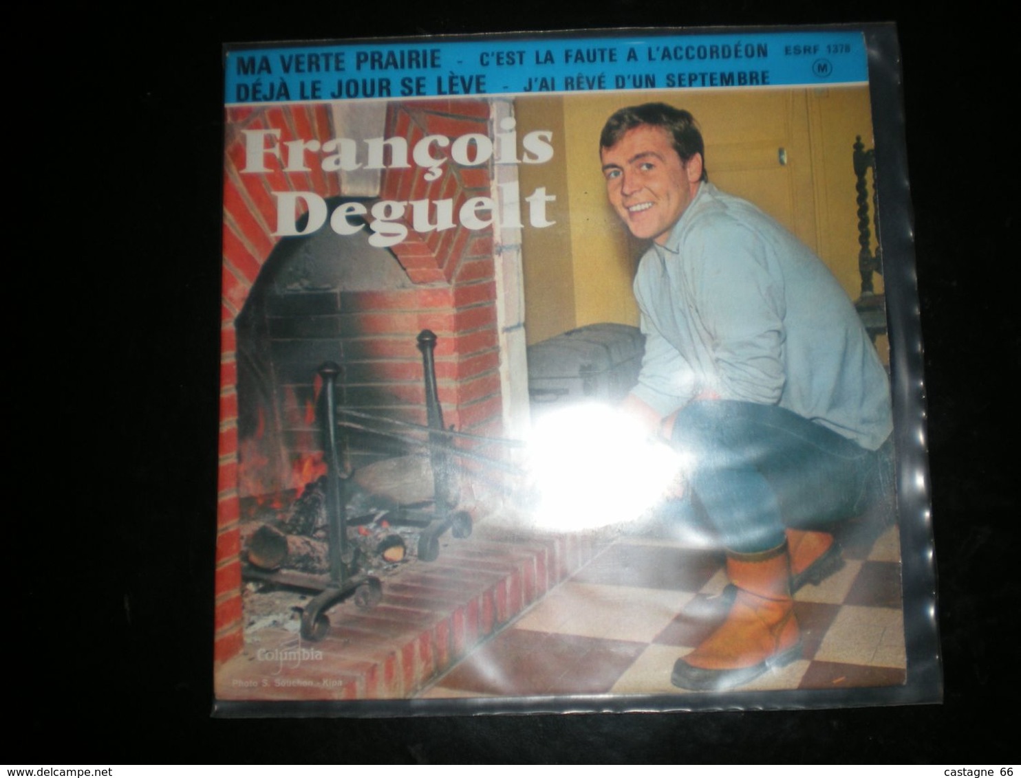 EP FRANCOIS DEGUELT MA VERTE PRAIRIE - Other - French Music