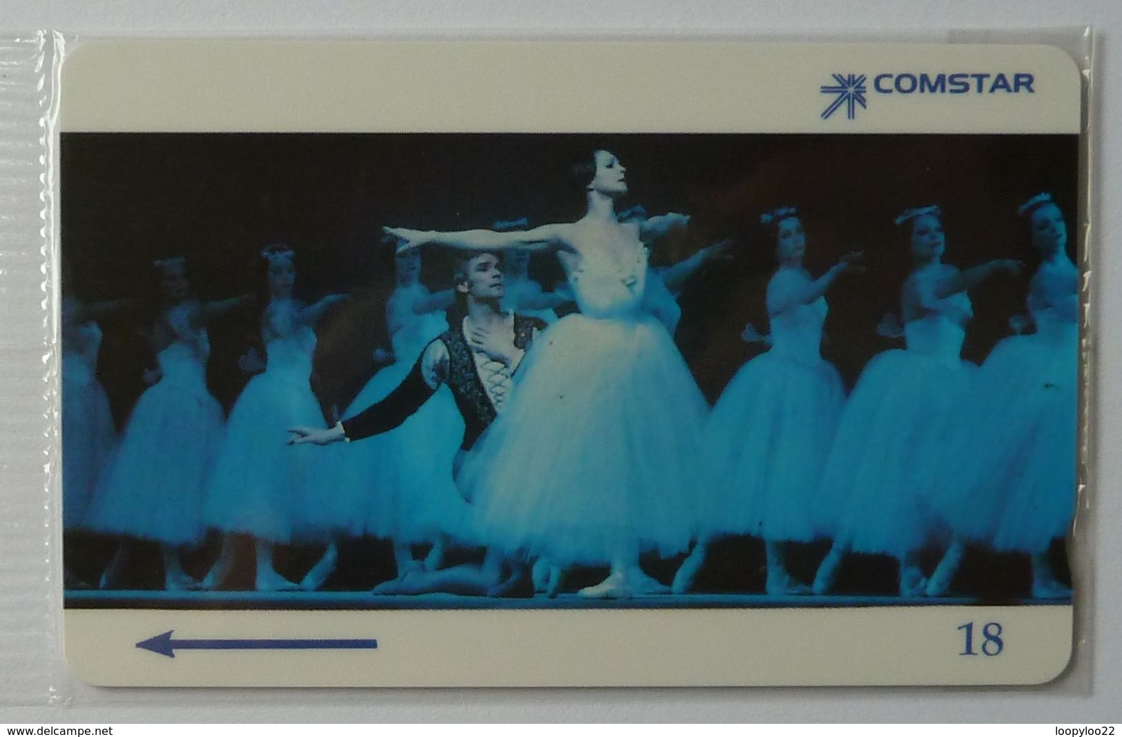 RUSSIA / USSR - GPT - Moscow - Comstar - Bolshoi Ballet 3  - Giselle - $18 - 8SSRH - Mint Blister - Russia