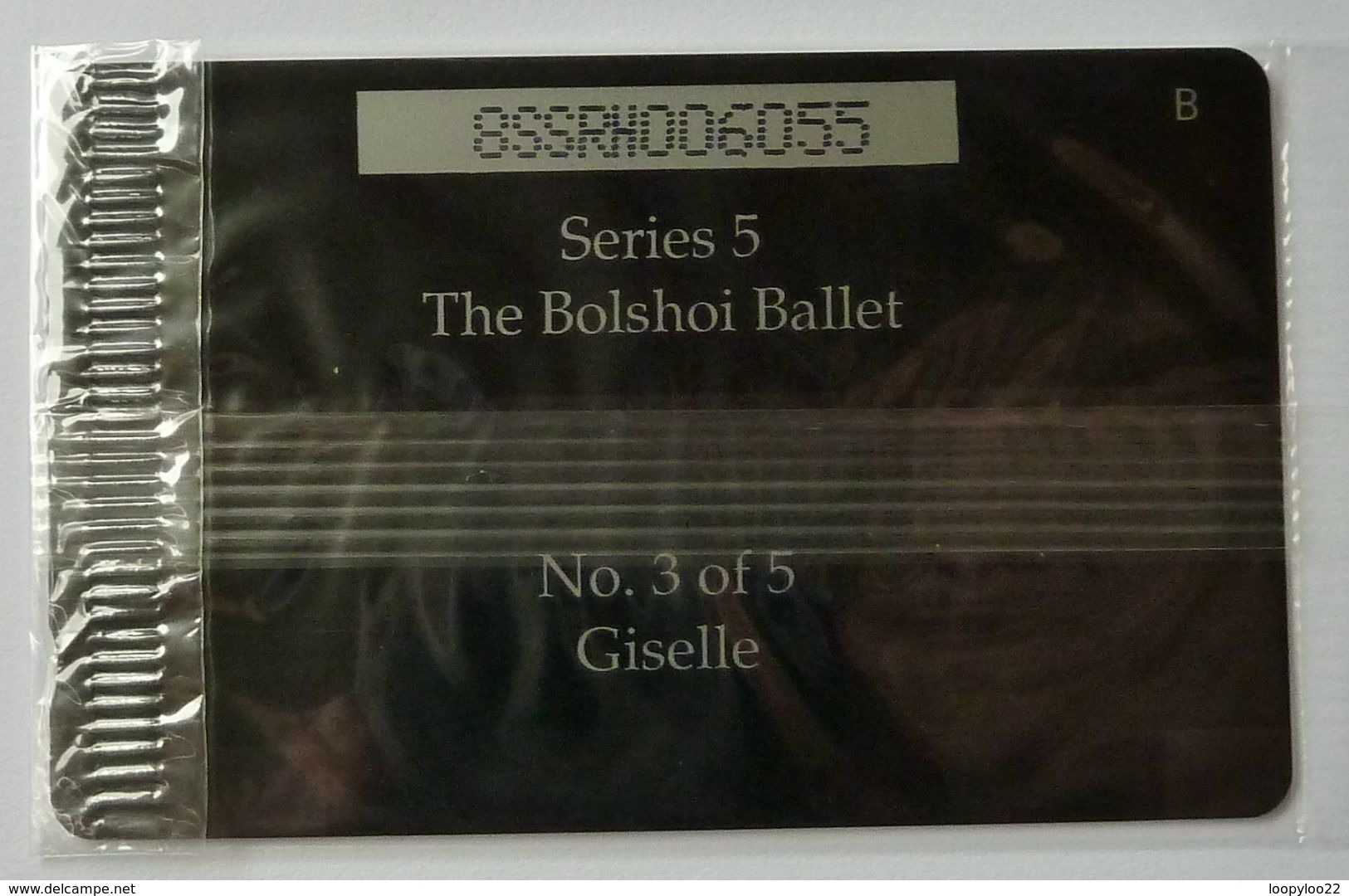 RUSSIA / USSR - GPT - Moscow - Comstar - Bolshoi Ballet 3  - Giselle - $18 - 8SSRH - Mint Blister - Russie