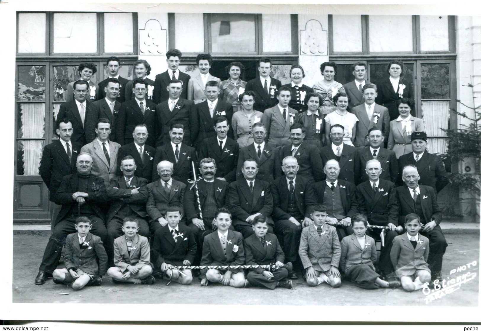 N°1910 R -carte Photo Tarare -congrès Des Chrétiens Du Monde Rural- (CMR) - Tarare