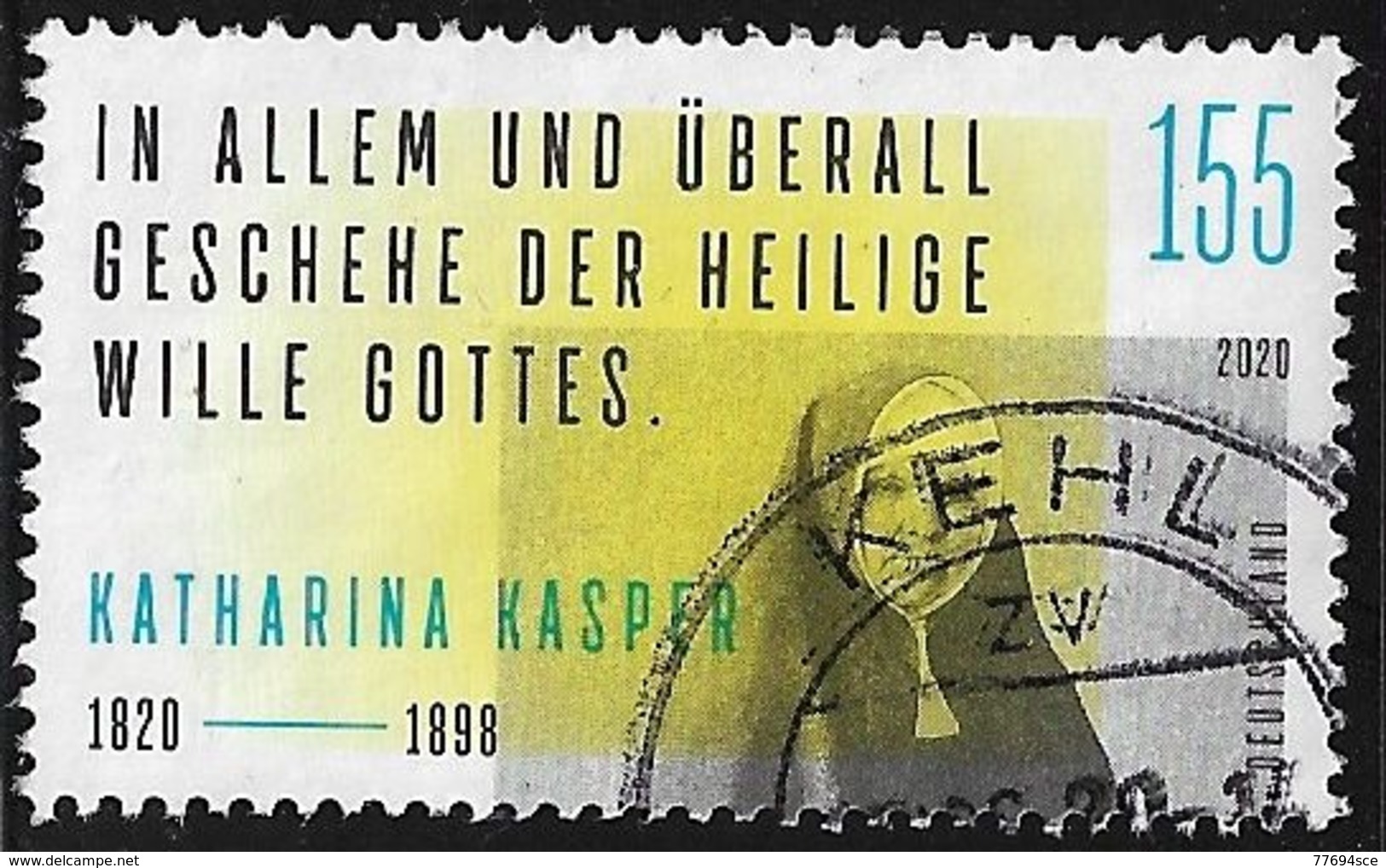 2020  200. Geburtstag Von Katharina Kasper - Used Stamps