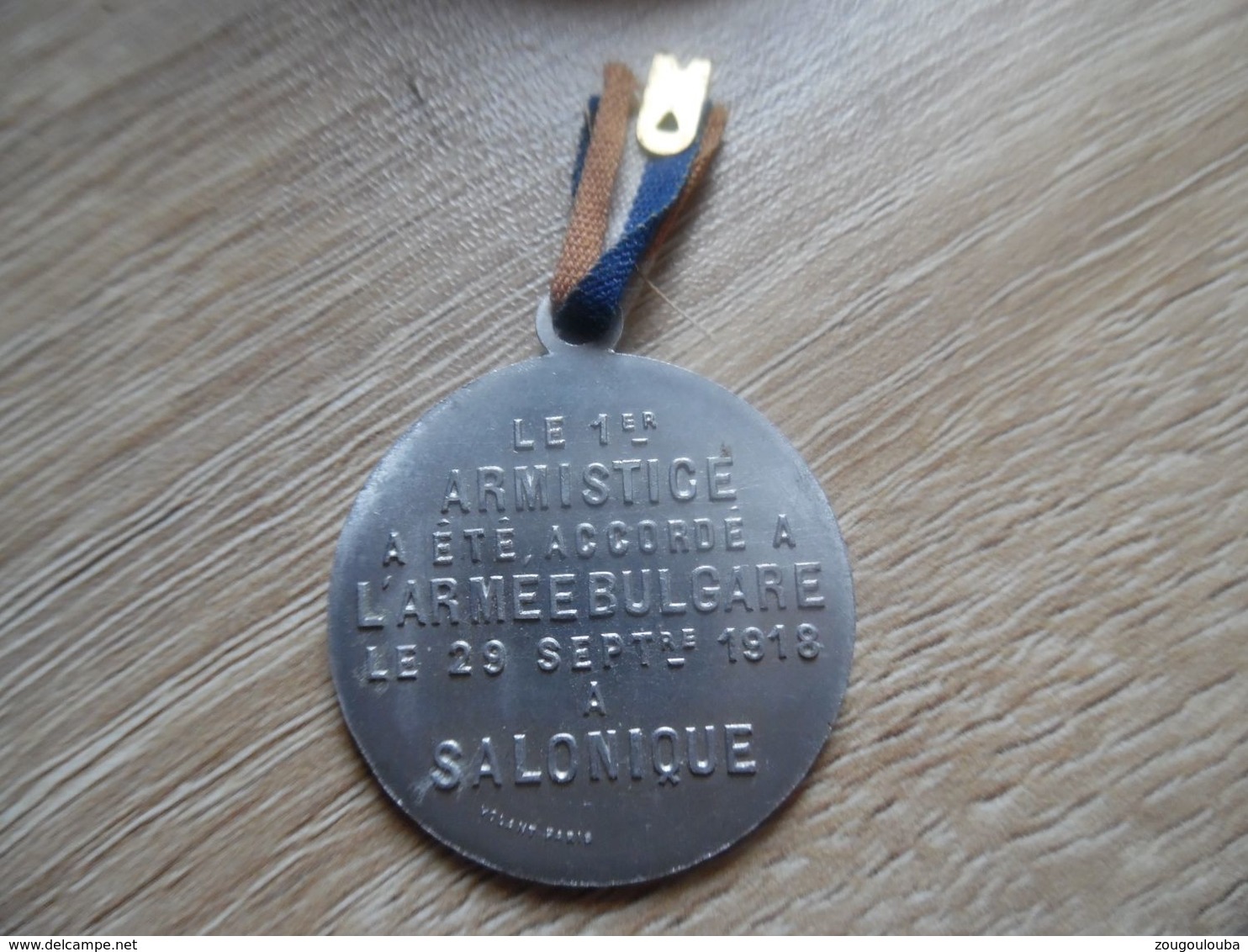 Médaille Les Poilus D'orient Guerre WW1 1er Armistice Armée Bulgare à Salonique - Otros & Sin Clasificación