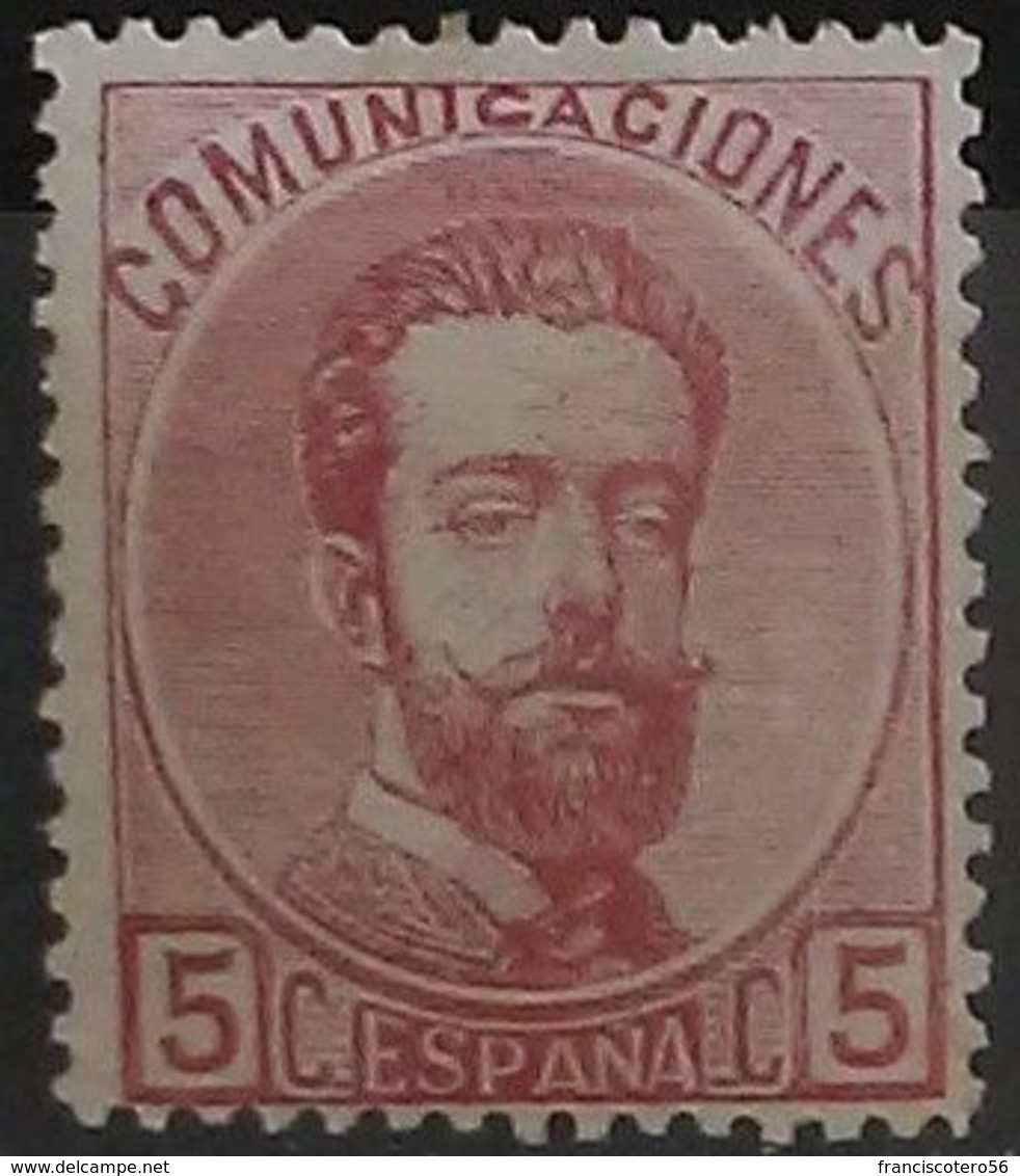 España: Año. 1872 - ( Rey Amadeo I ). EDIFIL. Número, 118 - Lujo, Con Charnela. - Nuevos