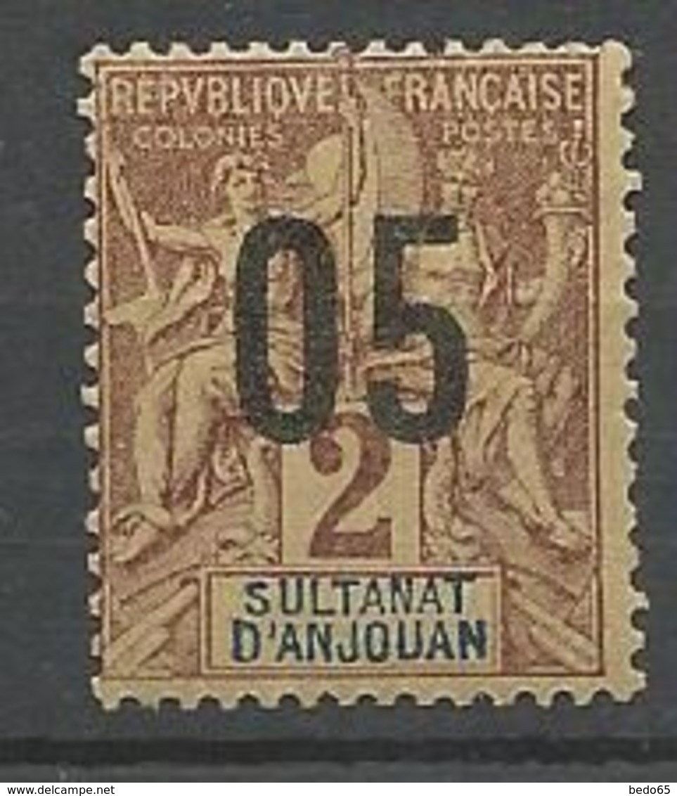 ANJOUAN N° 20 NEUF**  SANS CHARNIERE / MNH - Unused Stamps
