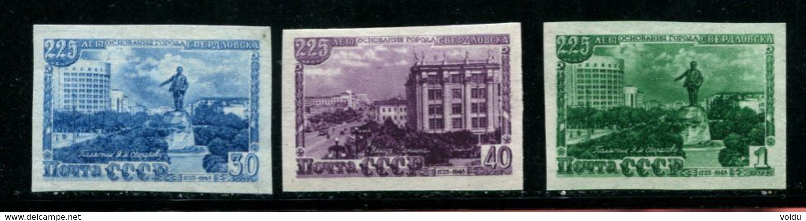 Russia  1948   Mi 1298-1300  B MNH **  VF - Nuevos