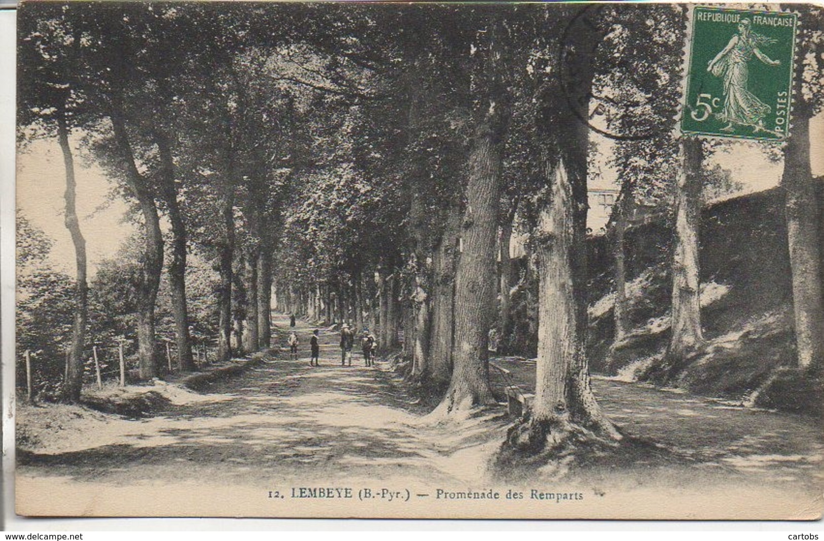 64 LEMBEYE  Promenade Des Remparts - Lembeye