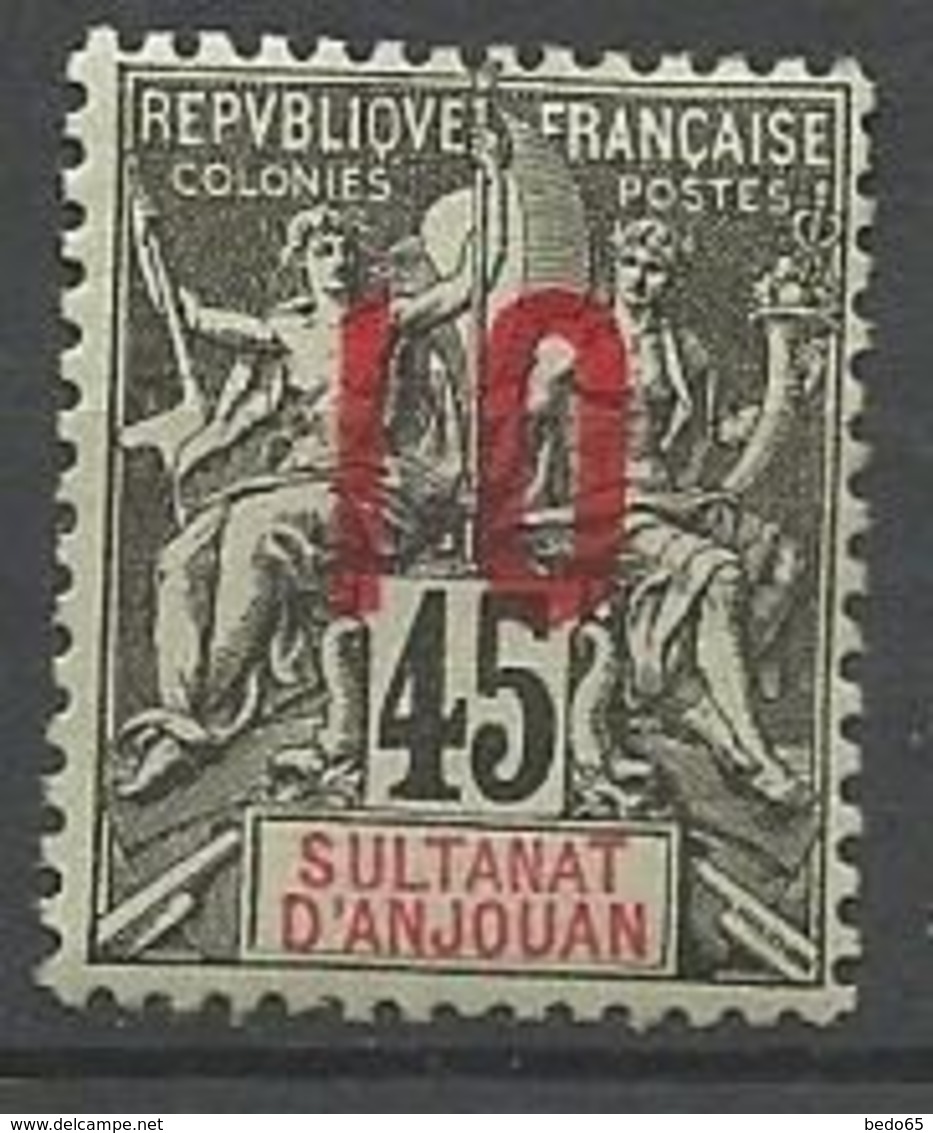 ANJOUAN N° 27 NEUF**  SANS CHARNIERE / MNH - Unused Stamps