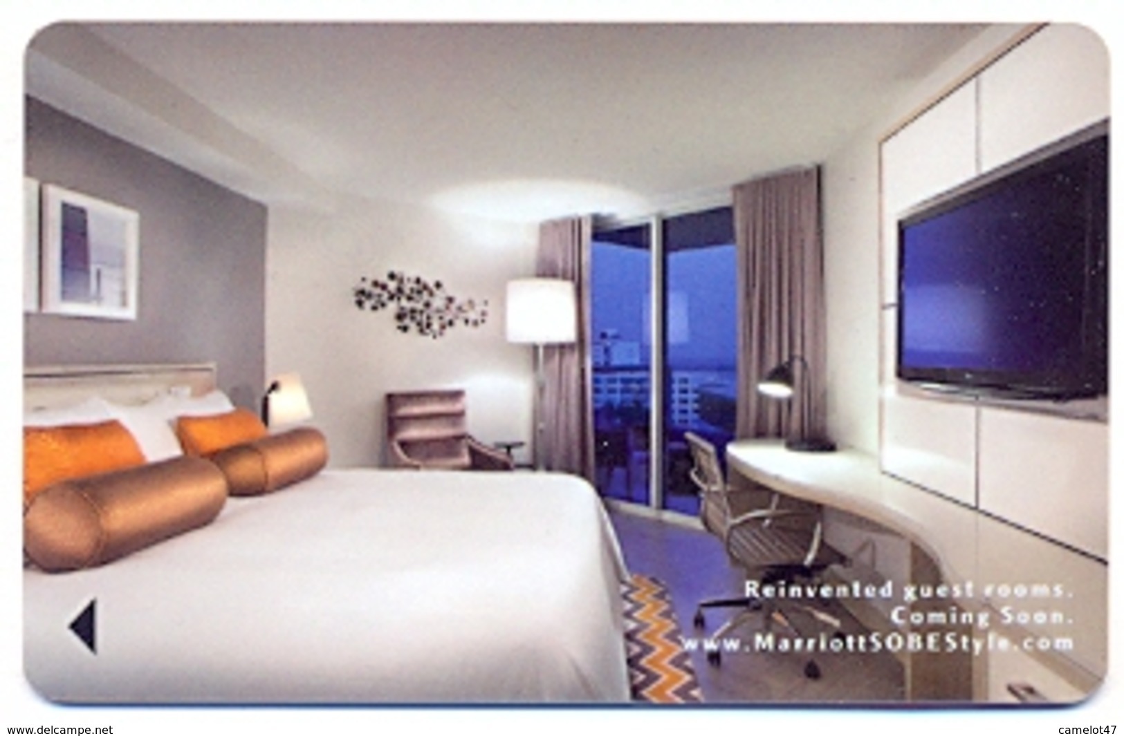 Marriot Hotels & Resorts, Used Magnetic Hotel Room Key Card # Marriot-151 - Hotel Keycards