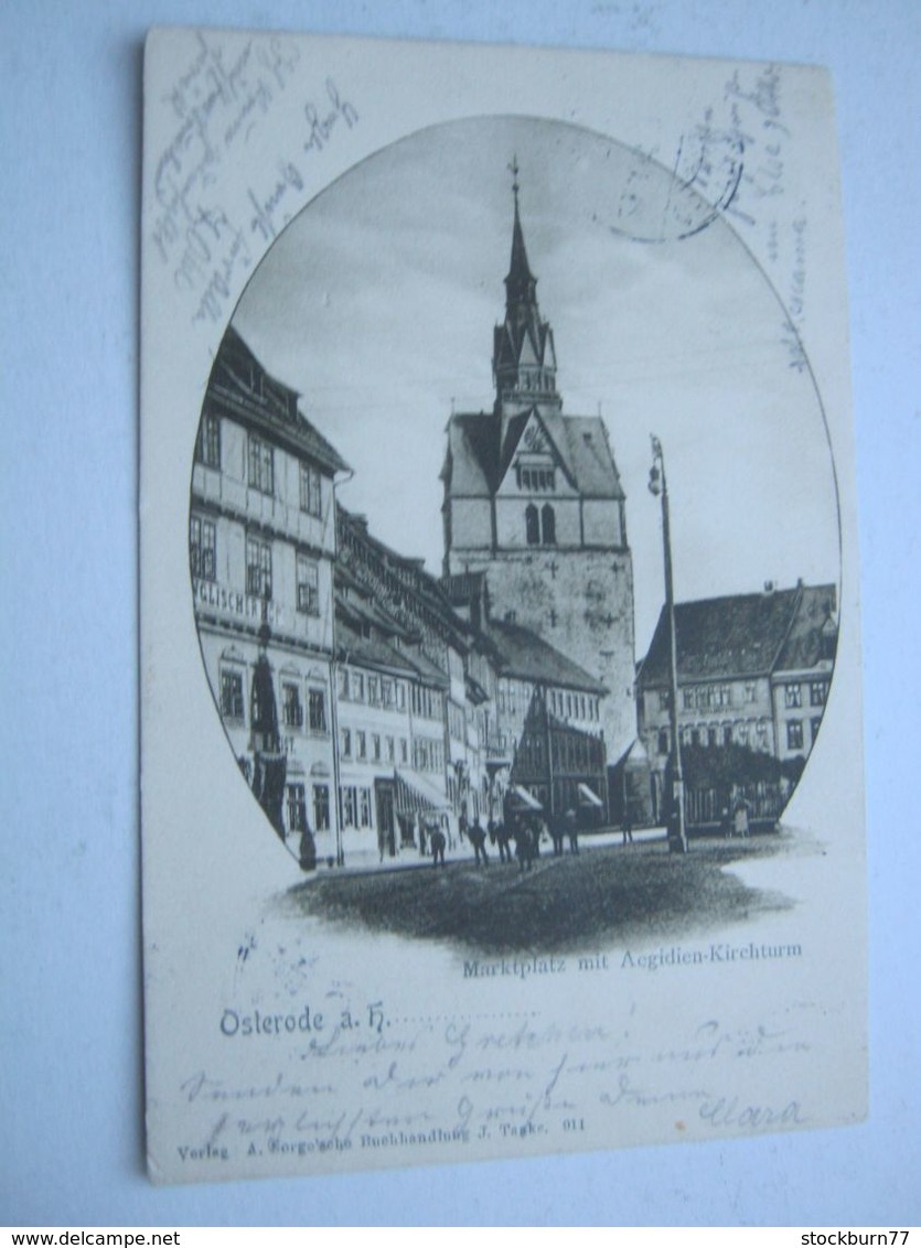 Ansichtskarte Aus  OSTERODE   1902 - Osterode