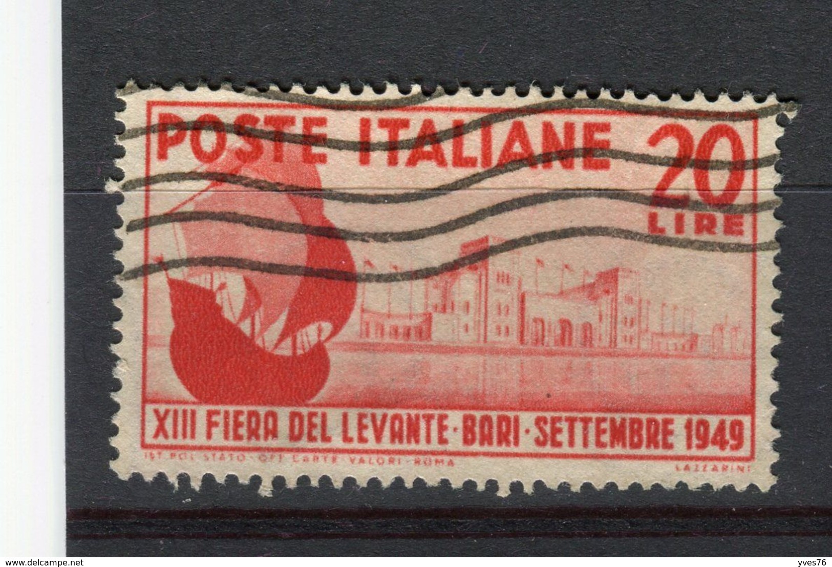 ITALIE - Y&T N° 548° - Foire Du Levant - 1946-60: Oblitérés