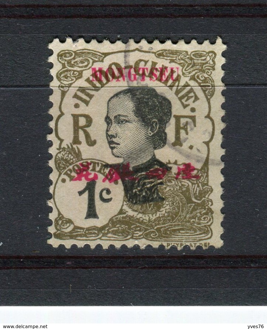 MONG-TZEU - Y&T N° 34A° - Annamite - Used Stamps