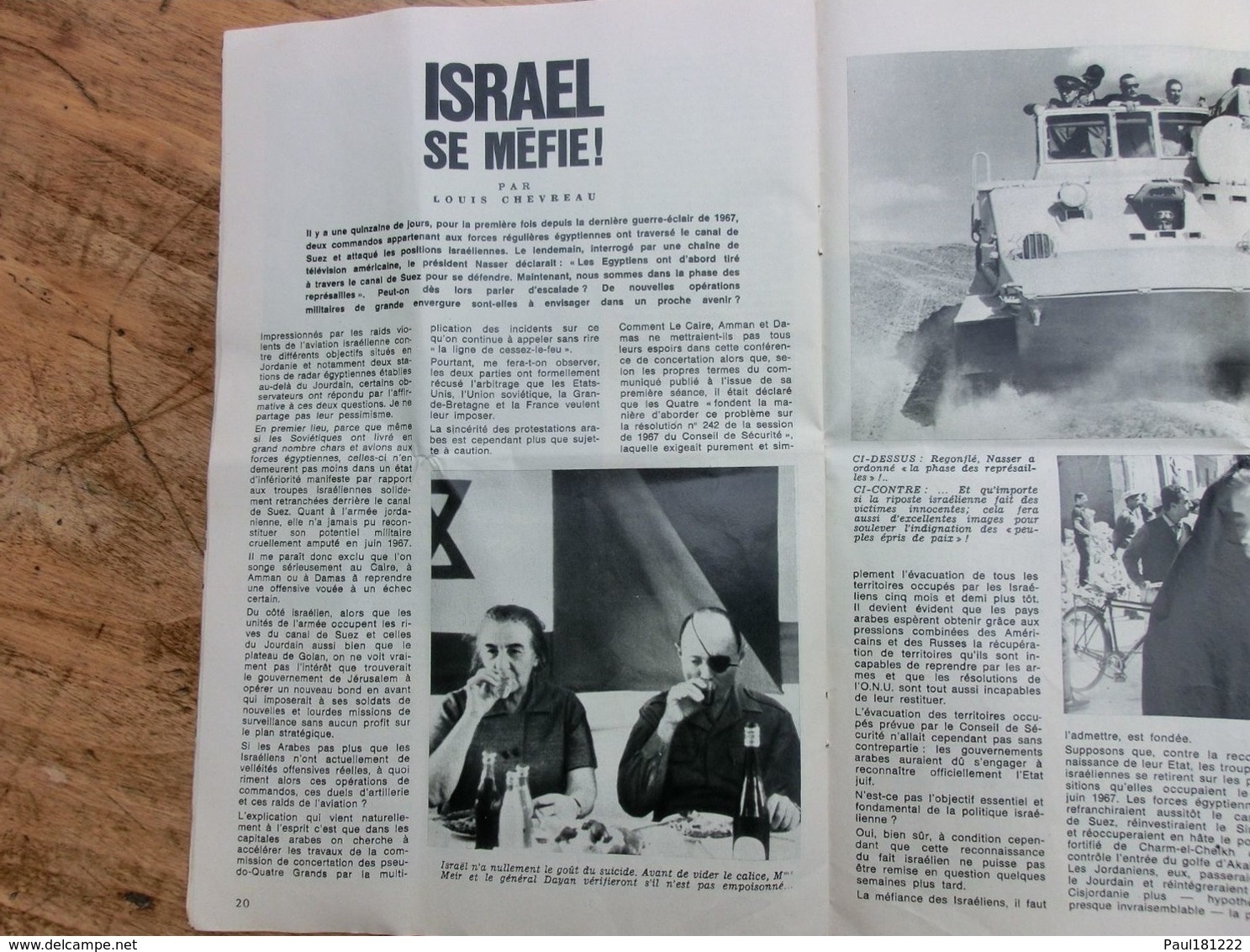 Europe Magazine, n°1247, Mai 1969, Léon Degrelle, etc... voir description