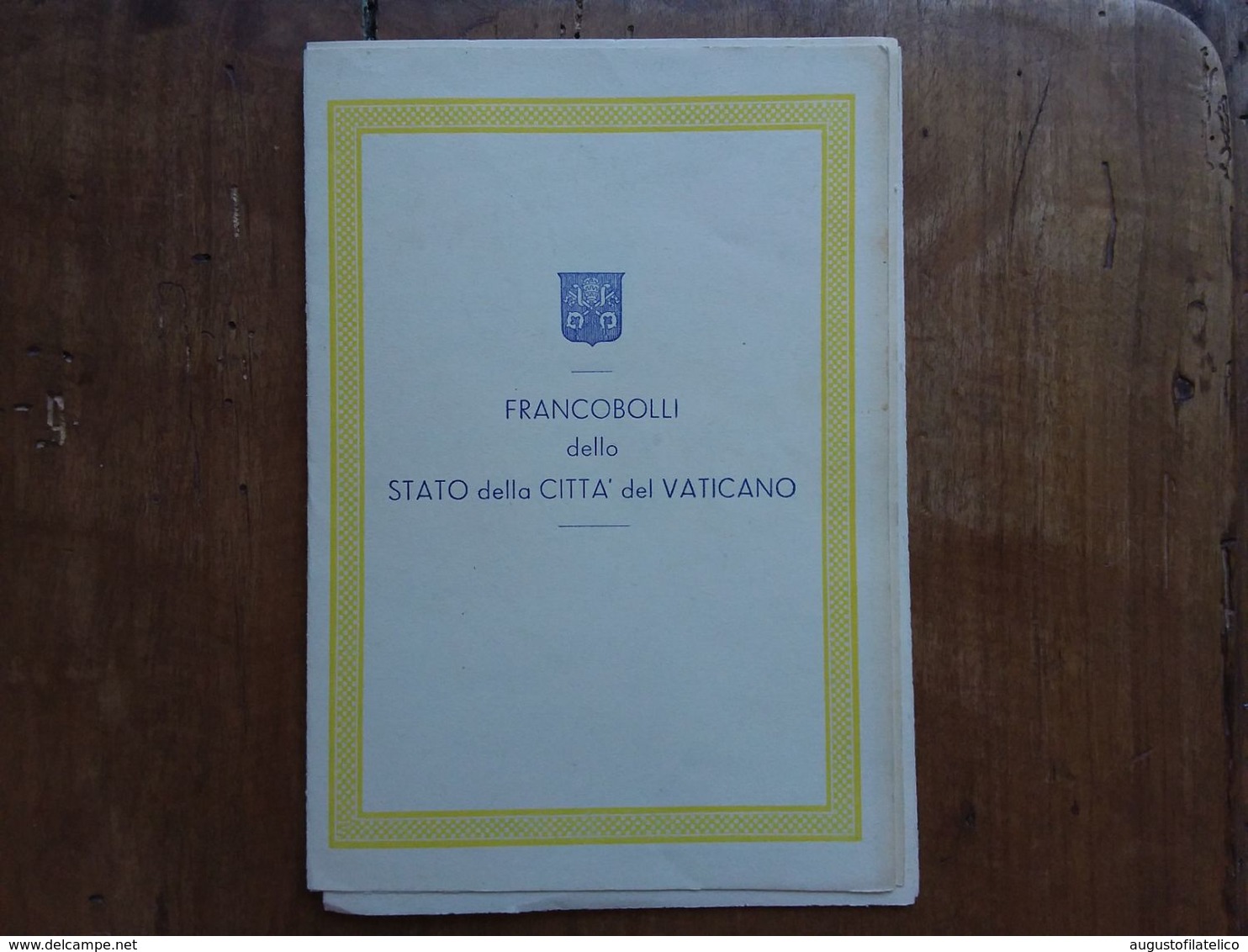 VATICANO - 4 Cartoncini Anni '50 Annullati 1° Giorno + Spese Postali - Usados