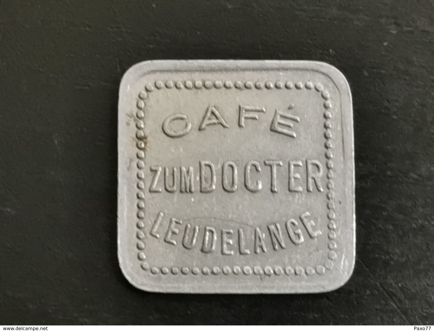 Luxembourg Jeton, Café Zum Doctor. Leudelange - Autres & Non Classés