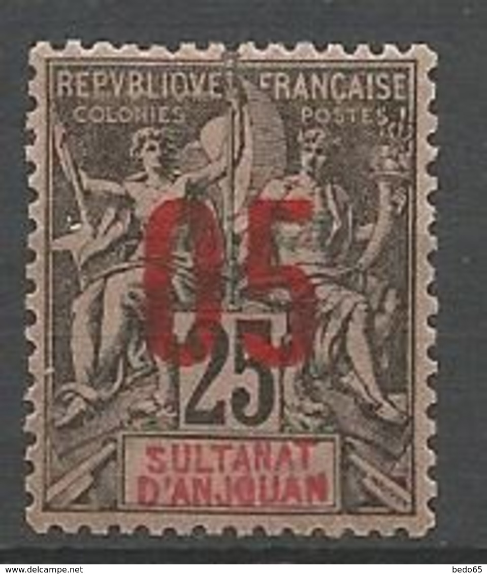 ANJOUAN N° 24  NEUF* TRACE DE CHARNIERE / MH - Unused Stamps