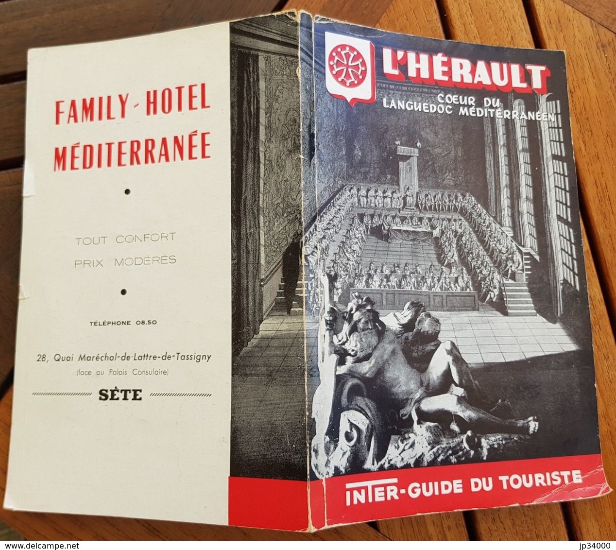 L'HÉRAULT Cœur Du LANGUEDOC MÉDITERRANÉEN Family Hotel Méditerranée à SETE 1958 (Montpellier, Languedoc, Occitanie) - Languedoc-Roussillon