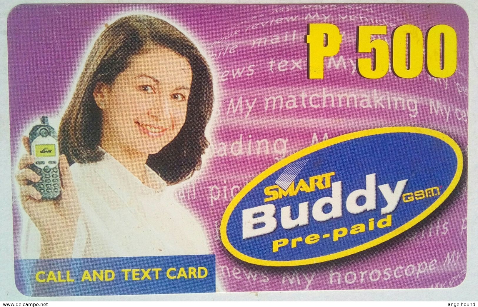 500 Pesos Smart Buddy - Filipinas