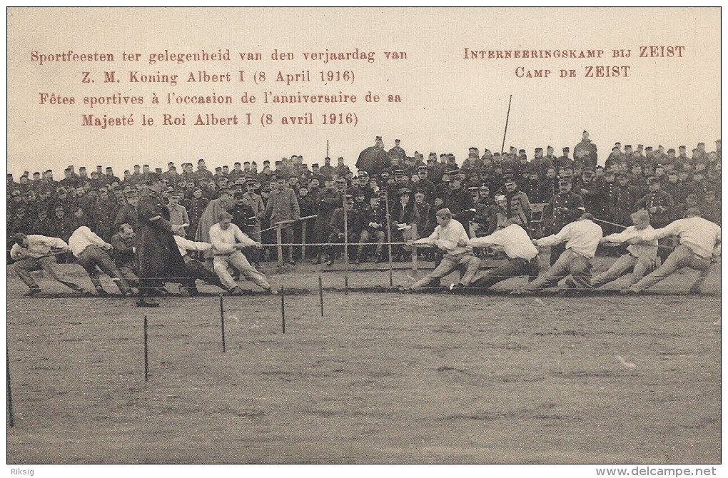 Camp De Zeist - Interneeringskamp Bij Zeist. Sportfeesten 1916.   S-128 - Zeist