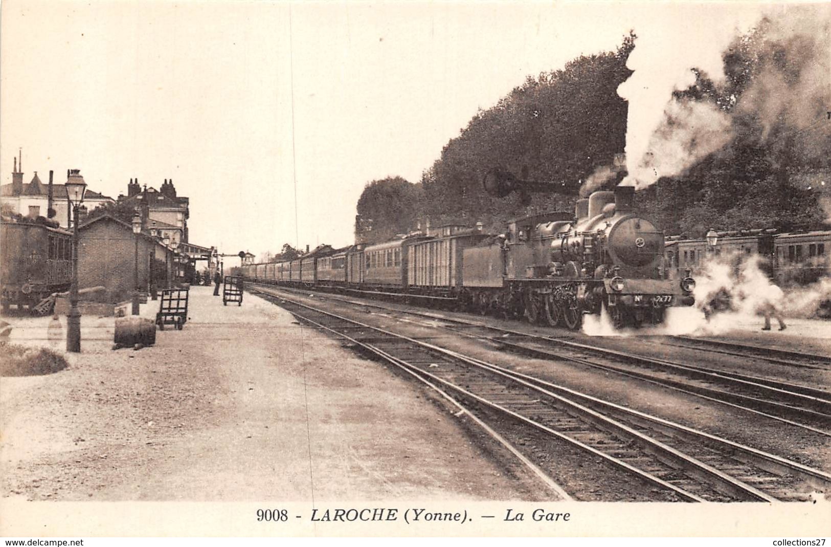 89-LAROCHE- LA GARE - Laroche Saint Cydroine