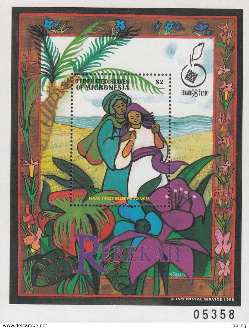 Micronesia 1998 Adam And Eve  Michel Bl.38  MNH 28117 - Micronésie