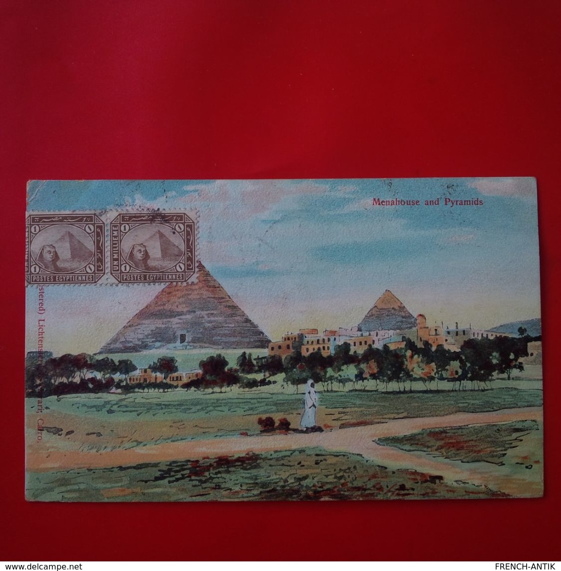 MENAHOUSE AND PYRAMIDS CARTE MAXIMUM - Pyramids